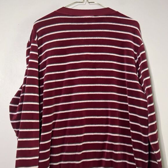 Vintage men’s velour sweatshirt size large - Picture 6 of 8